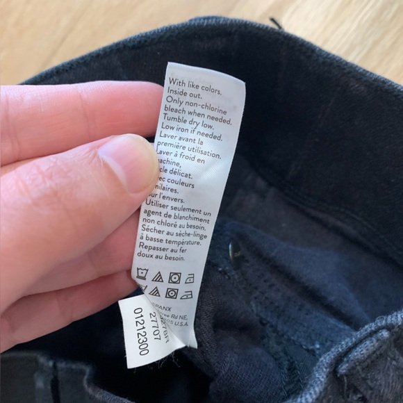 Women’s Spanx Black Ankle Skinny Jeans Business Casual Slimming Size Medium 8 - Picture 8 of 13